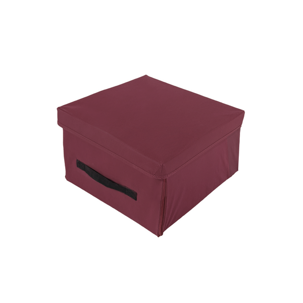 Qoolish Maroon Baby Mat & Storage Basket - Versatile 2-in-1 Solution!