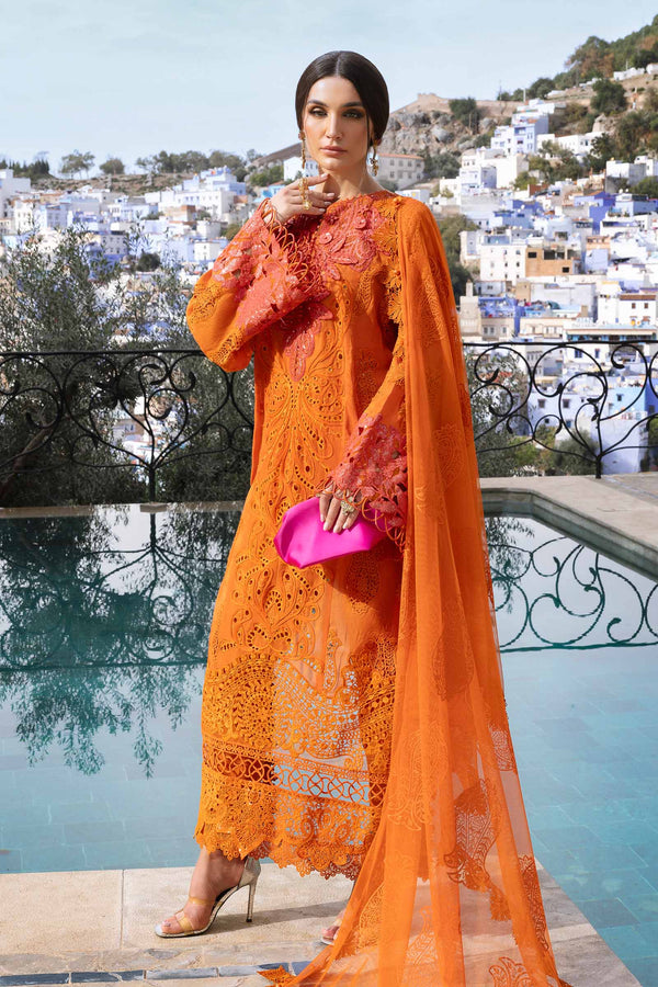 Maria.B Luxury Lawn Embroidered Unstitched D 2505-B Eid Collection