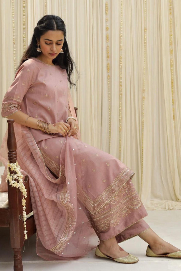 Vintage 3-Piece Embroidered Suit