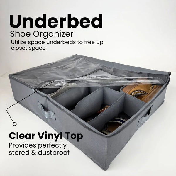 Underbed Shoe Organizer